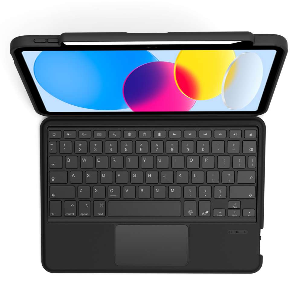 ZOMUN Origami-stijl Opvouwbare Beschermhoes Voor IPad Air 4 IPad Air 5 Ipad Air 2022 Verwijderbaar Bluetooth Toetsenbord Achtergrondverlichting Apple Potloodhouder ZOMUN Origami-stijl Opvouwbare Beschermhoes Voor IPad Air 4 IPad Air 5 Ipad Air 2022 Verwijderbaar Bluetooth Toetsenbord Achtergrondverlichting Apple Potloodhouder
