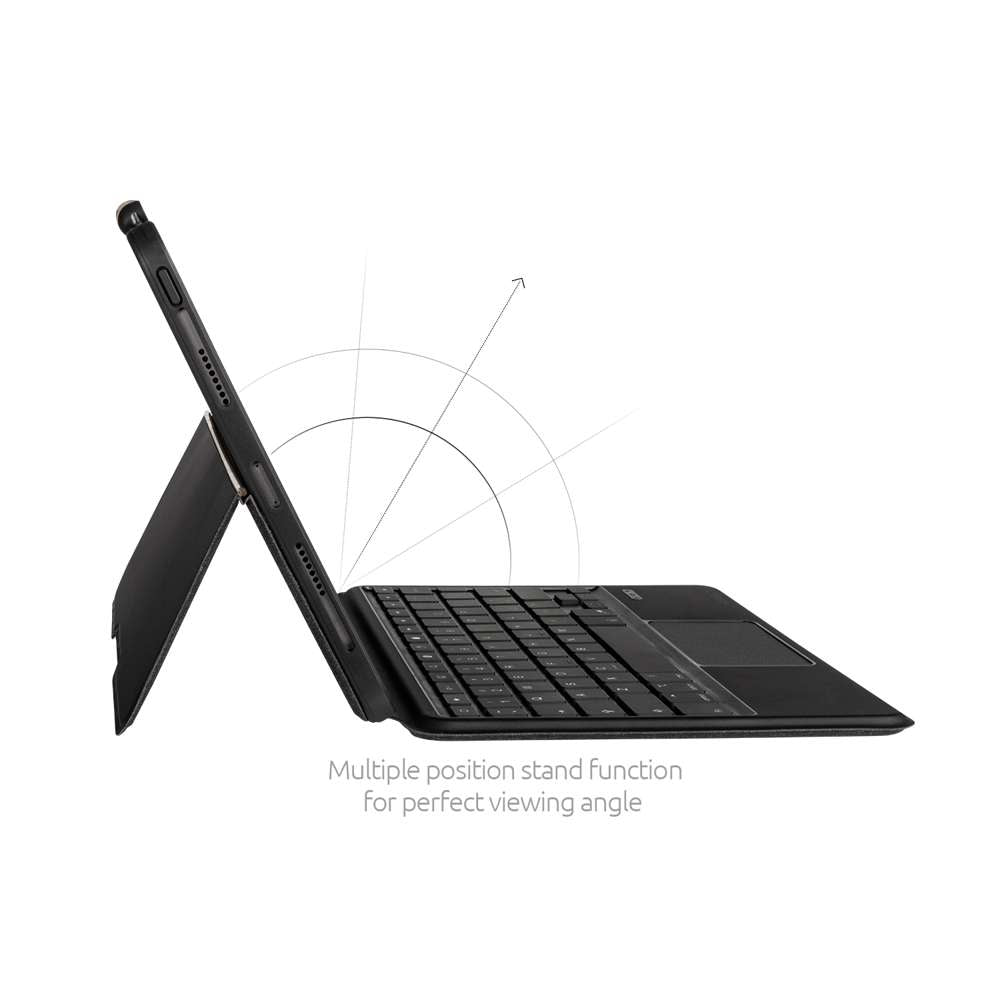 Gecko Covers Hoes met Toetsenbord - Geschikt voor iPad Pro 2021 - 12.9 inch