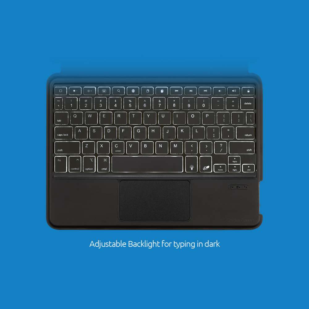 Gecko Covers Hoes met Toetsenbord - Geschikt voor iPad Pro 2021 - 12.9 inch