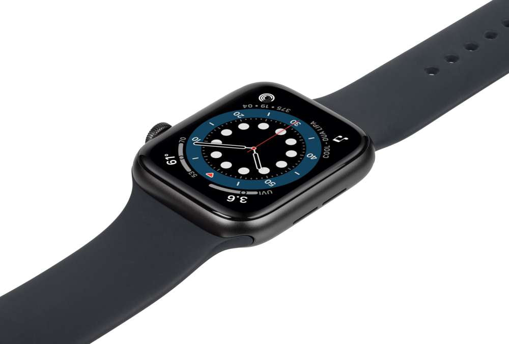 Gecko Covers Full Body Hoesje - Geschikt voor Apple Watch Serie 4/5/6/SE - Transparant