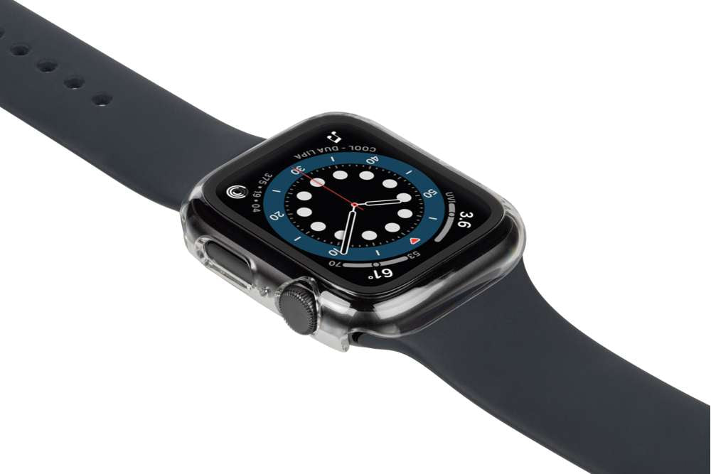 Gecko Covers Full Body Hoesje - Geschikt voor Apple Watch Serie 4/5/6/SE - Transparant