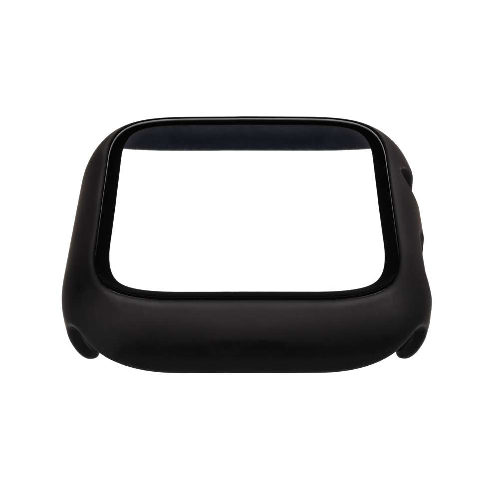Gecko Covers Full Body Hoesje - Geschikt voor Apple Watch Serie 4/5/6/SE - Zwart