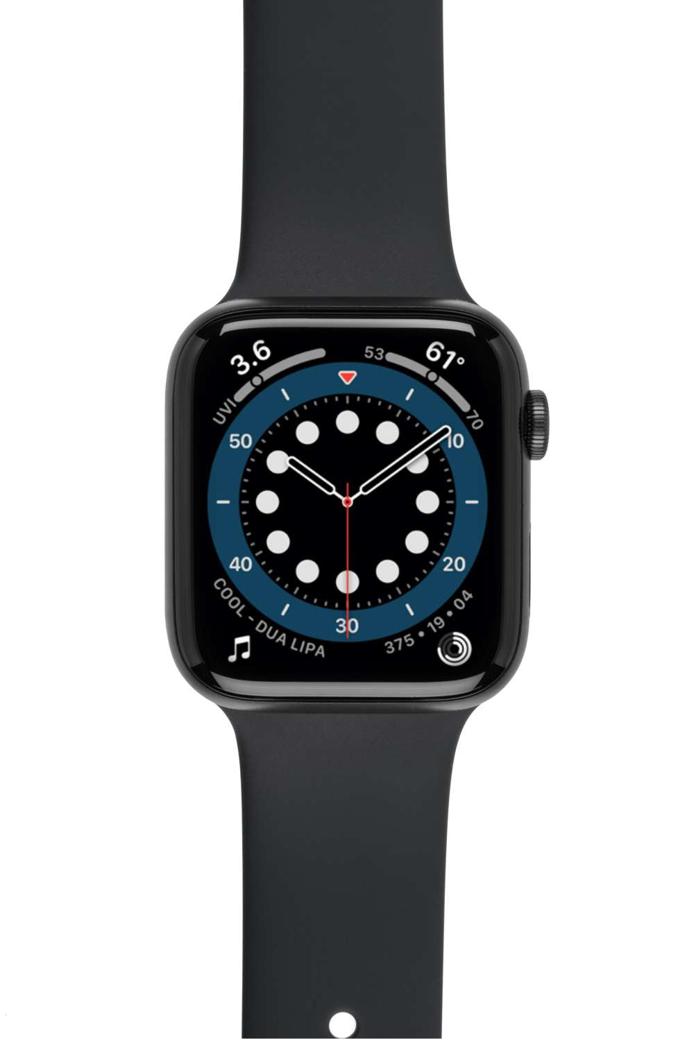 Gecko Covers Full Body Hoesje - Geschikt voor Apple Watch Serie 4/5/6/SE - Transparant