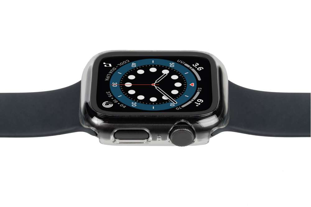 Gecko Covers Full Body Hoesje - Geschikt voor Apple Watch Serie 4/5/6/SE - Transparant
