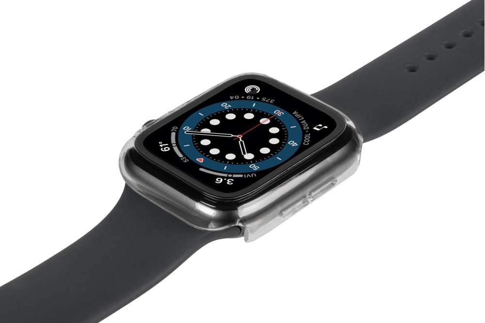 Gecko Covers Full Body Hoesje - Geschikt voor Apple Watch Serie 4/5/6/SE - Transparant