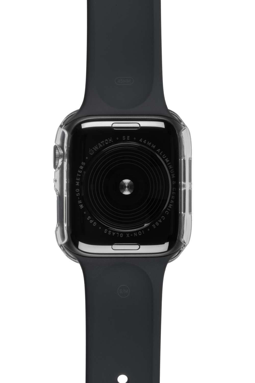 Gecko Covers Full Body Hoesje - Geschikt voor Apple Watch Serie 4/5/6/SE - Transparant