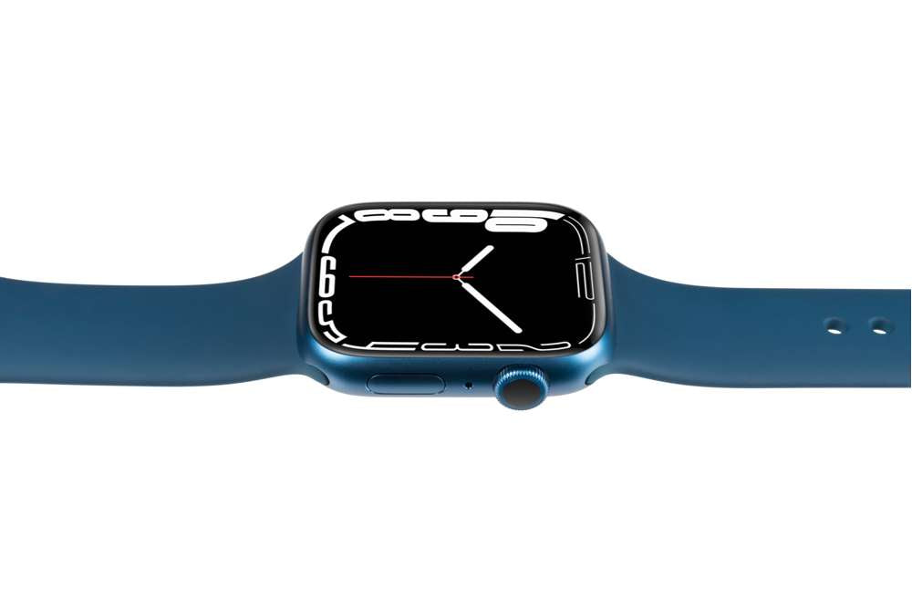 Gecko Covers Full Body Hoesje - Geschikt voor Apple Watch Serie 7 - Zwart