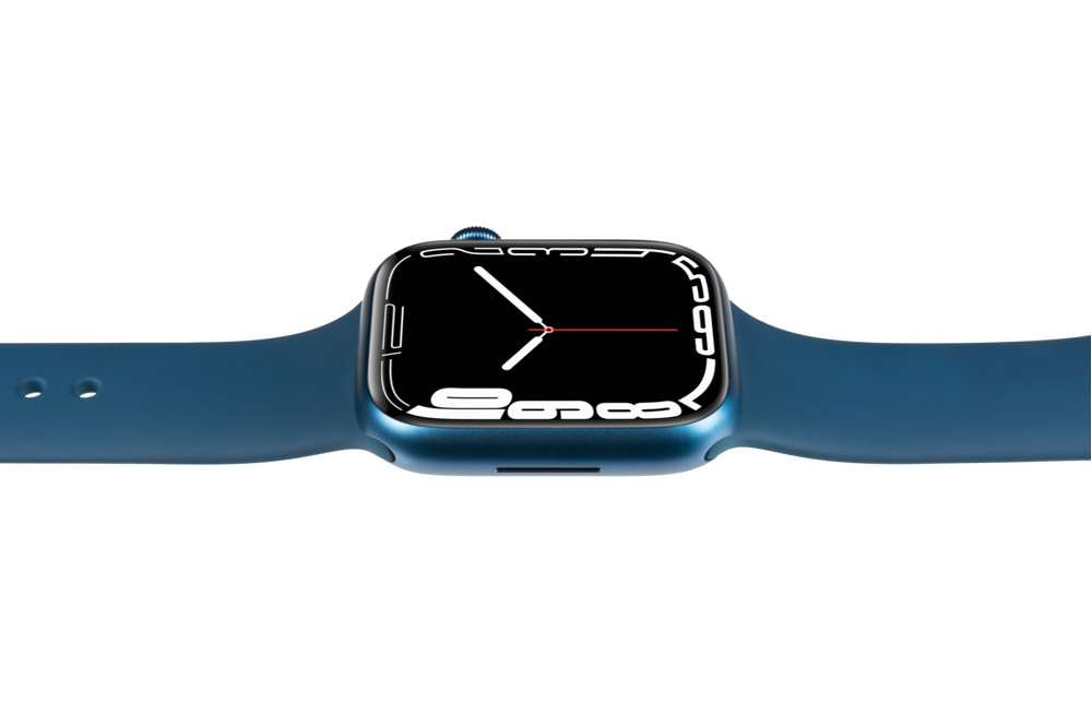 Gecko Covers Full Body Hoesje - Geschikt voor Apple Watch Serie 7 - Zwart