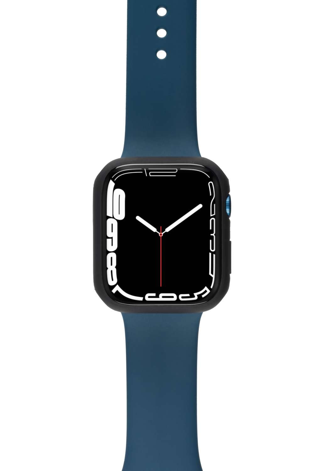 Gecko Covers Full Body Hoesje - Geschikt voor Apple Watch Serie 7 - Zwart