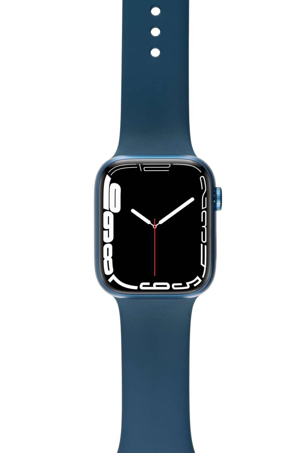 Gecko Covers Full Body Hoesje - Geschikt voor Apple Watch Serie 7 - Zwart