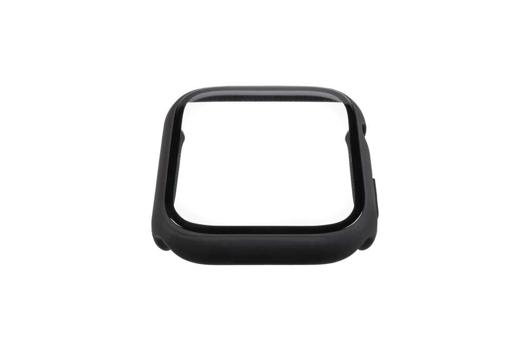 Gecko Covers Full Body Hoesje - Geschikt voor Apple Watch Serie 7 - Zwart