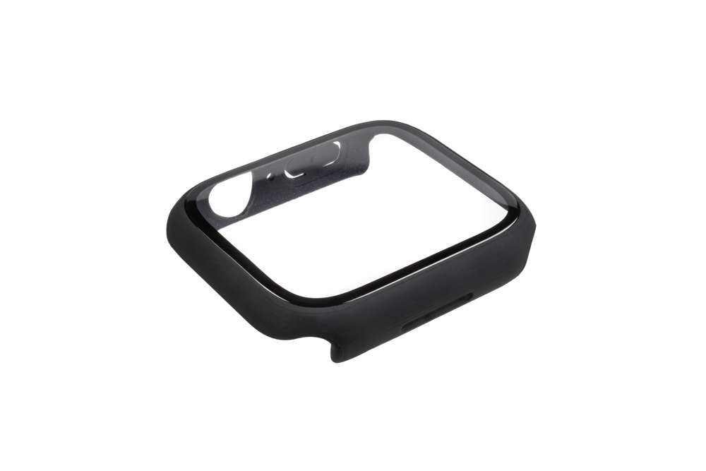Gecko Covers Full Body Hoesje - Geschikt voor Apple Watch Serie 7 - Zwart