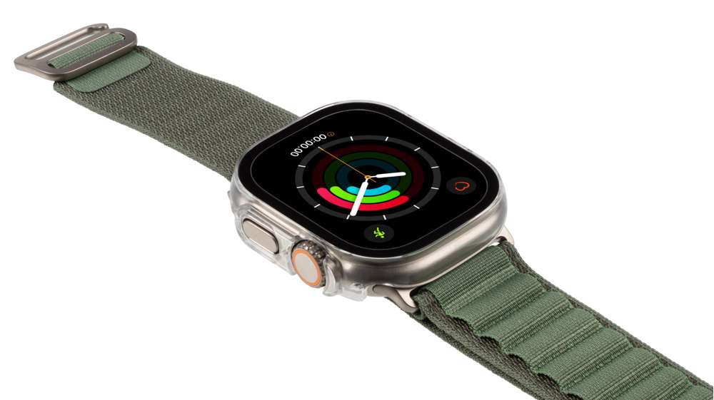 Gecko Covers Full Body Hoesje - Geschikt voor Apple Watch Ultra Case - Transparant