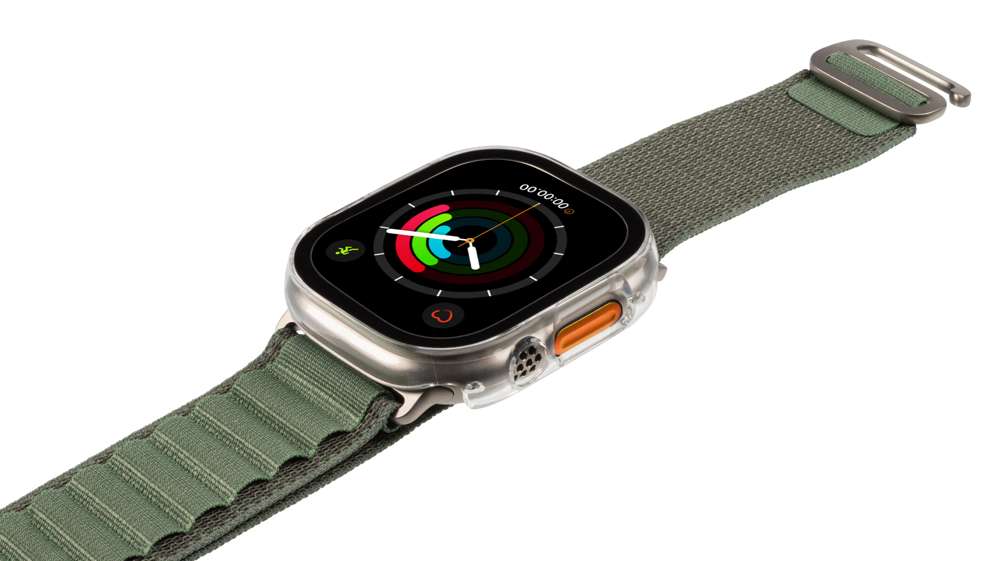 Gecko Covers Full Body Hoesje - Geschikt voor Apple Watch Ultra Case - Transparant