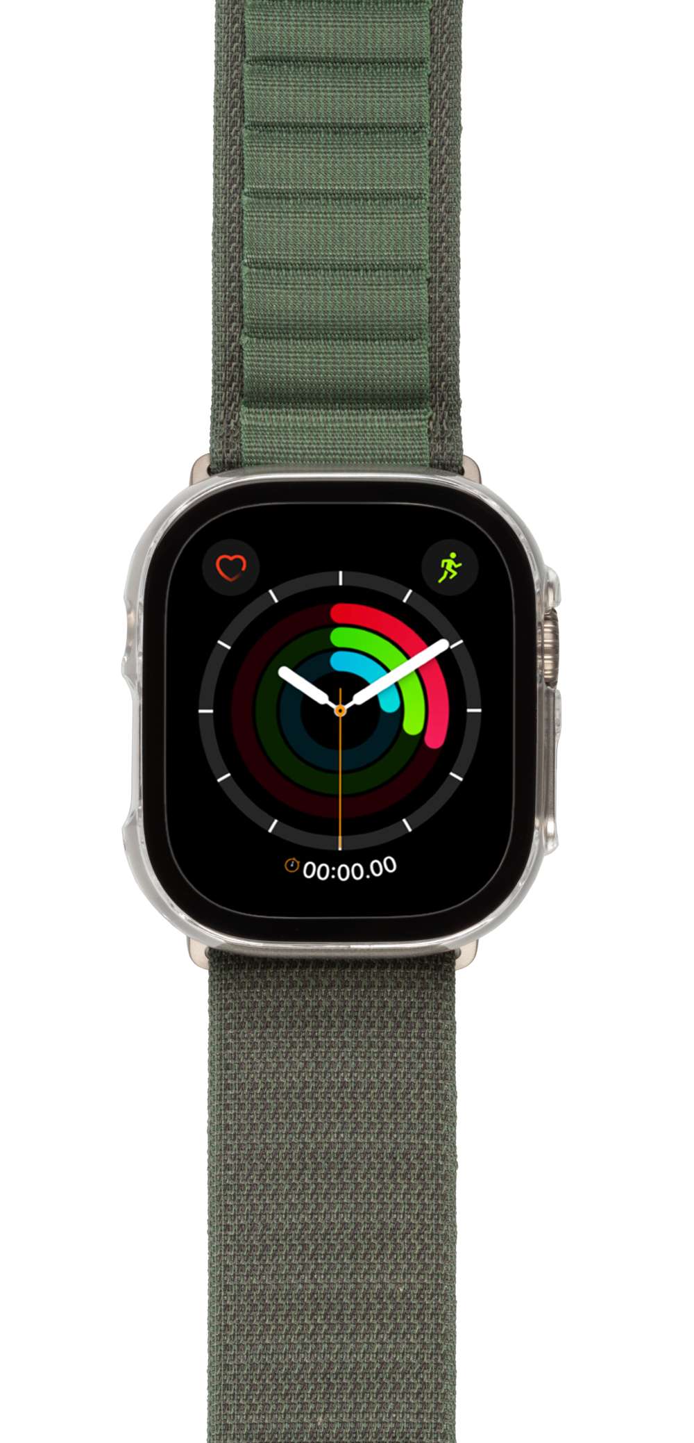 Gecko Covers Full Body Hoesje - Geschikt voor Apple Watch Ultra Case - Transparant