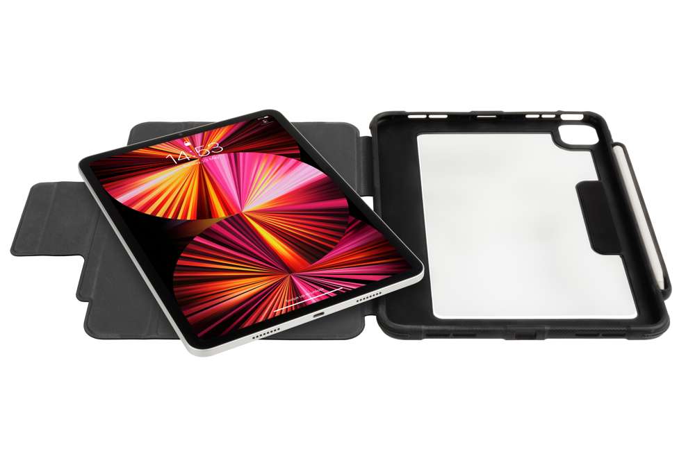 Gecko Covers Rugged Hoes - Geschikt voor Apple iPad Pro 2021 - 11 inch - Zwart