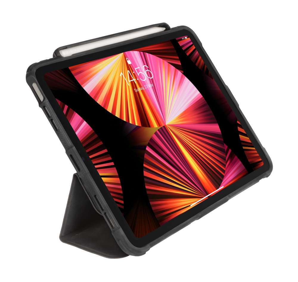 Gecko Covers Rugged Hoes - Geschikt voor Apple iPad Pro 2021 - 11 inch - Zwart