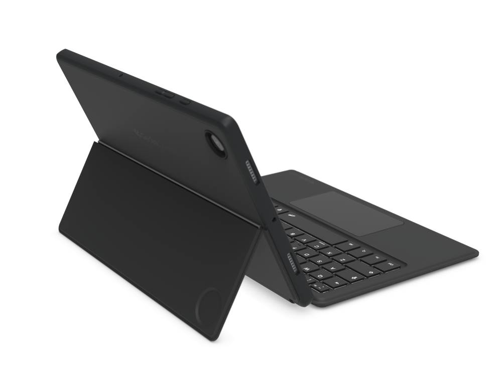 Gecko Covers Hoes met Toetsenbord - Geschikt voor Galaxy Tab A8 2021 - 10.5 inch - Zwart