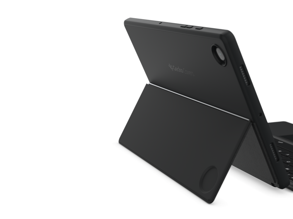 Gecko Covers Hoes met Toetsenbord - Geschikt voor Galaxy Tab A8 2021 - 10.5 inch - Zwart