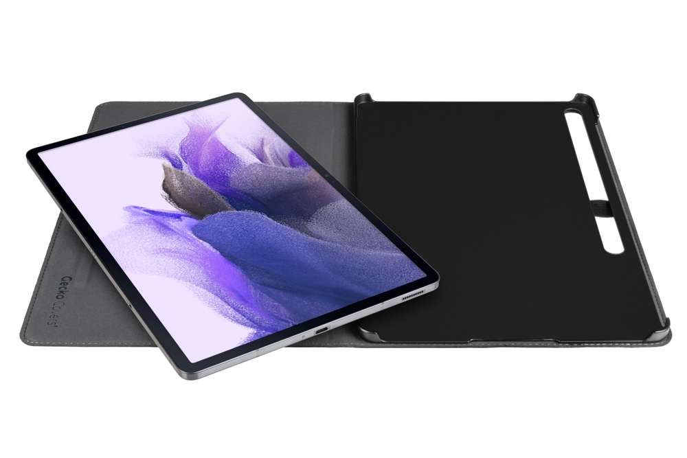Gecko Covers EasyClick 2.0 Hoes - Geschikt voor Galaxy Tab S7 FE 2021 - 12.4 inch - Zwart