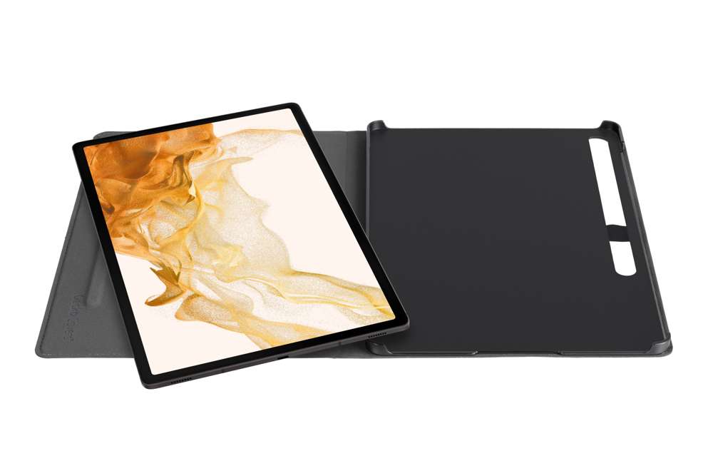 Gecko Covers EasyClick 2.0 Hoes - Geschikt voor Galaxy Tab S7 Plus 2020 & Galaxy Tab S8+ 2022 - 12.4 inch - Zwart