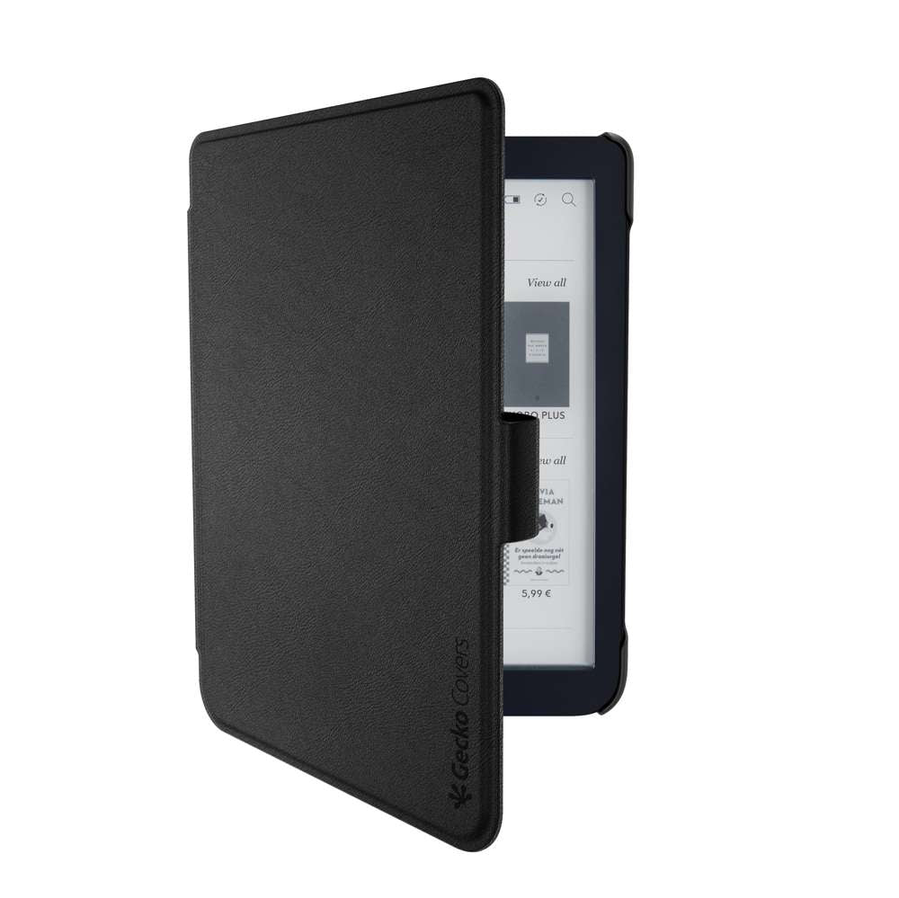 Gecko Covers EasyClick E-Reader Hoes - Geschikt voor Kobo Clara 2E & Tolino Shine 4 - Zwart
