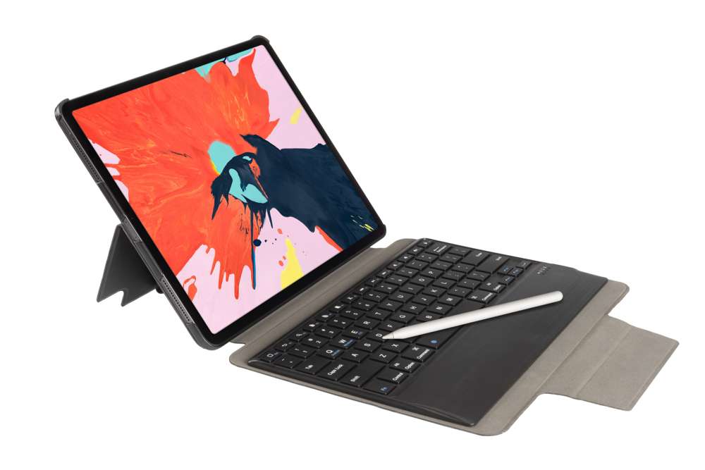 Gecko Covers Hoes met Toetsenbord - Geschikt voor iPad Pro 2020 - 12.9 inch - Zwart