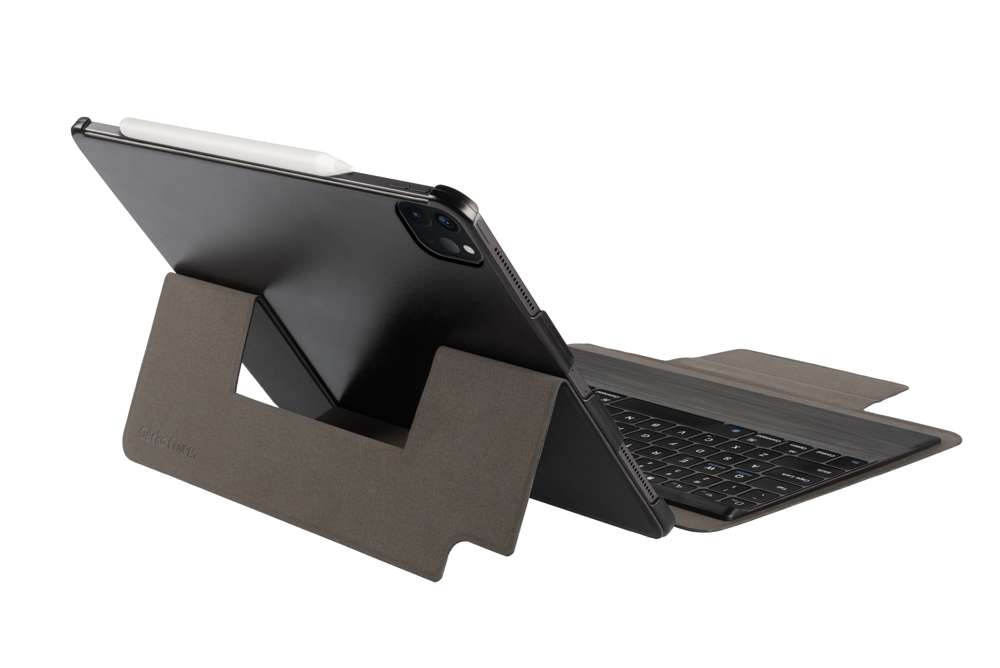 Gecko Covers Hoes met Toetsenbord - Geschikt voor iPad Pro 2020 - 12.9 inch - Zwart