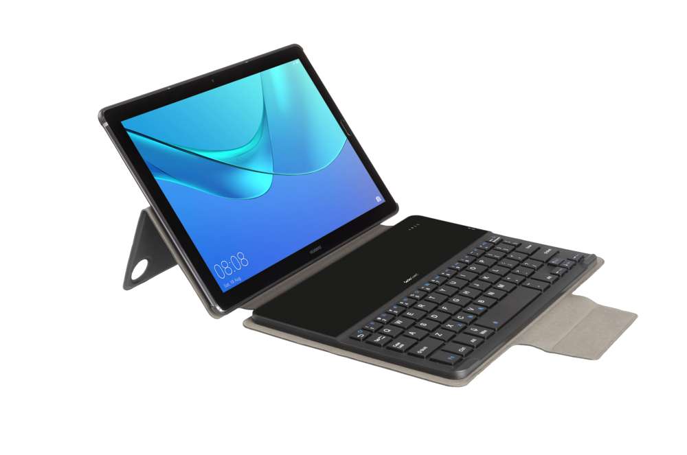 Gecko Covers Hoes met Toetsenbord - Geschikt voor Huawei Mediapad M5 (Pro) 2018 - 10.8 inch - Zwart