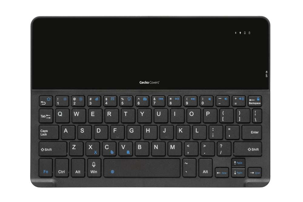 Gecko Covers Hoes met Toetsenbord - Geschikt voor Huawei Mediapad M5 (Pro) 2018 - 10.8 inch - Zwart